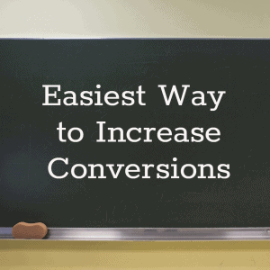 increase website conversions